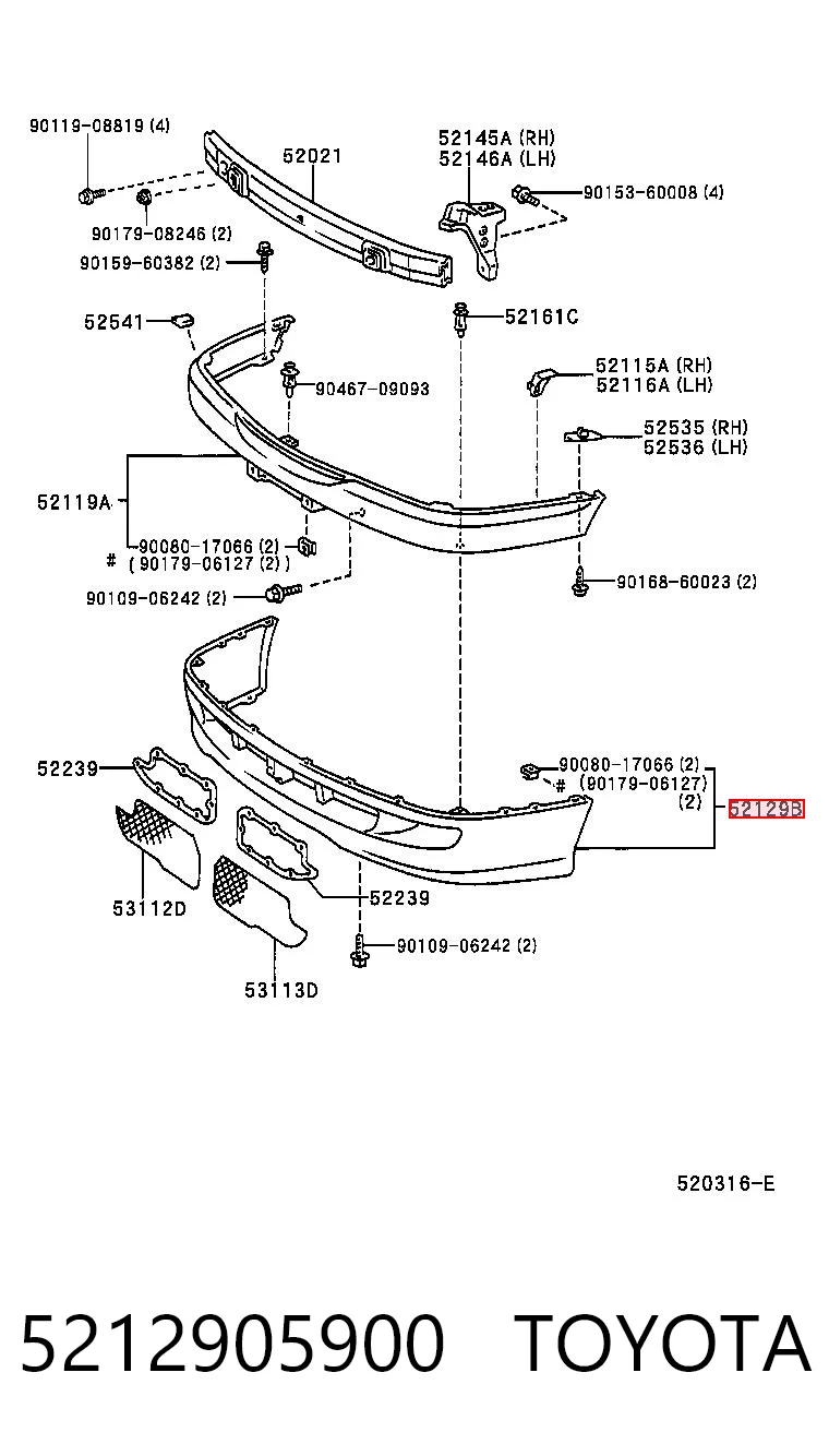 5212905900 Toyota
