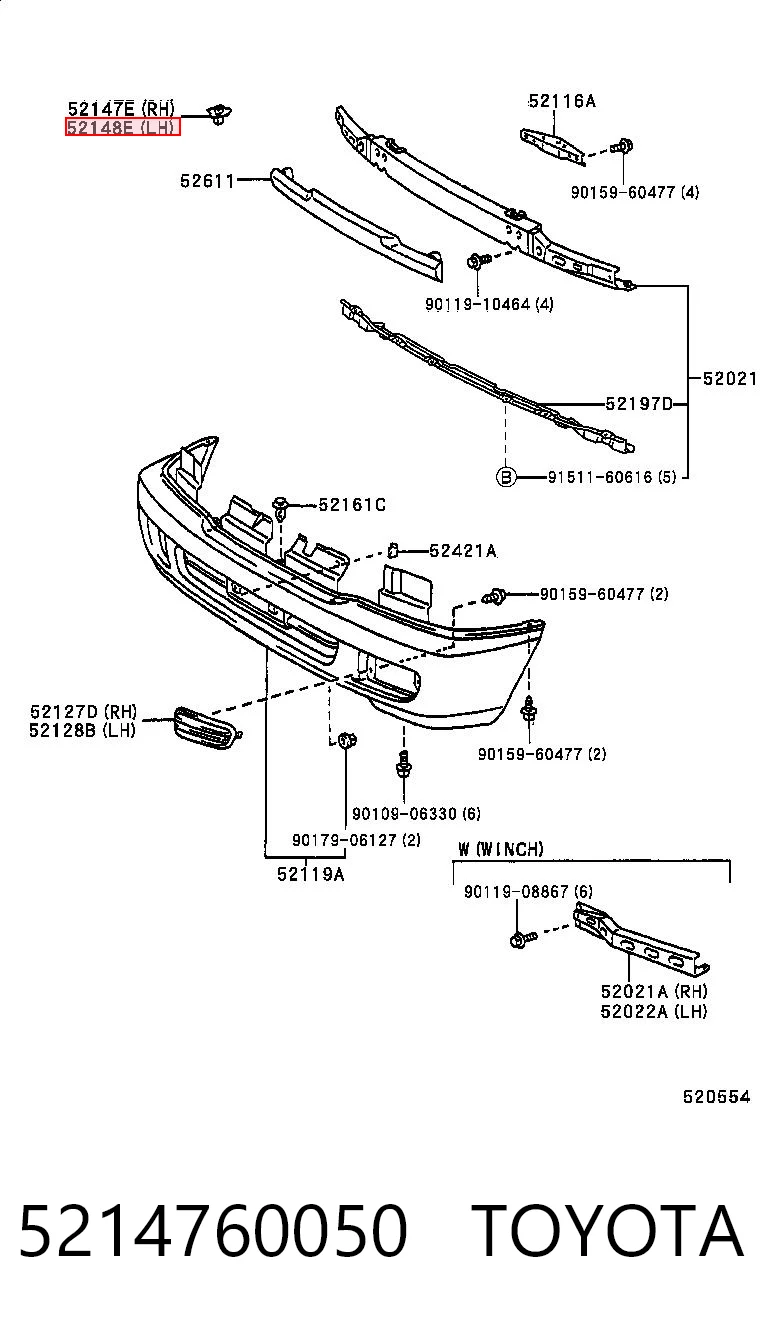 5214760050 Toyota