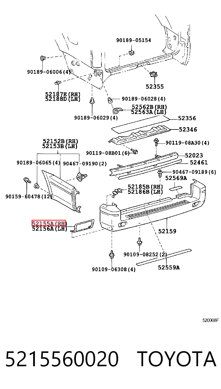 5215560020 Toyota