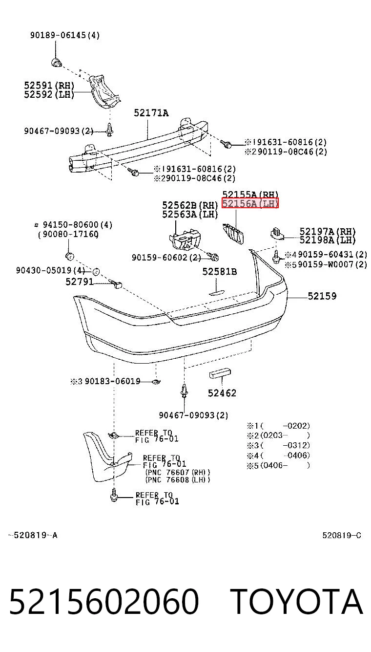 5215602060 Toyota
