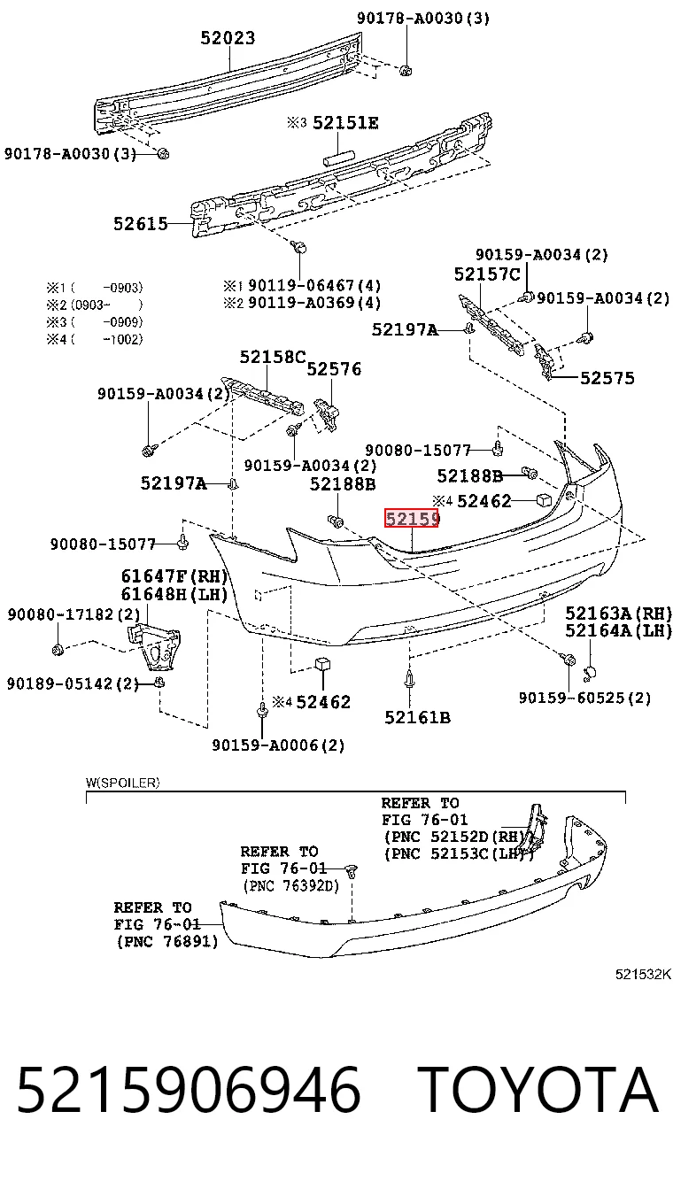Comprar Parachoques Camry  V40