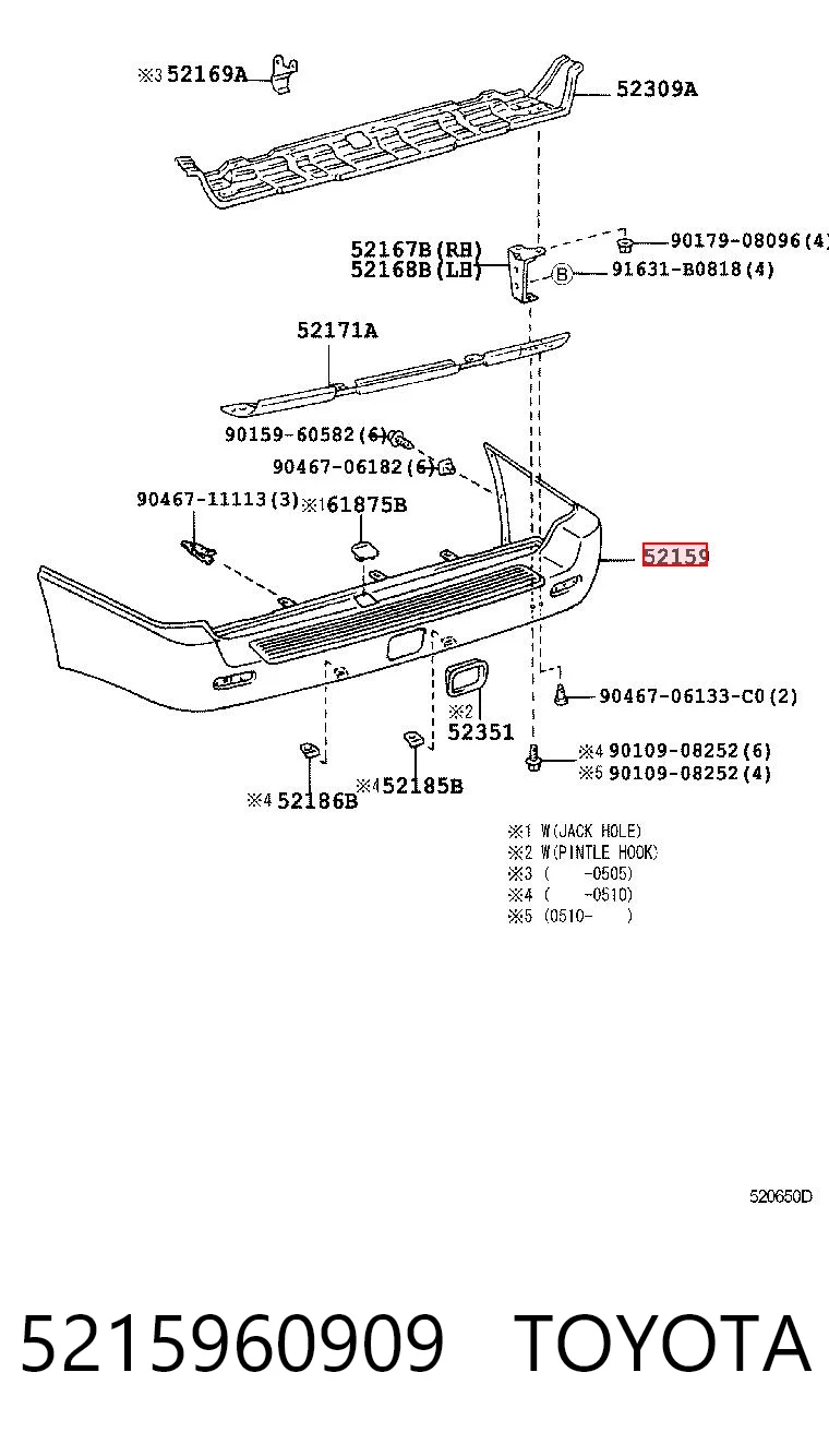 5215960909 Toyota