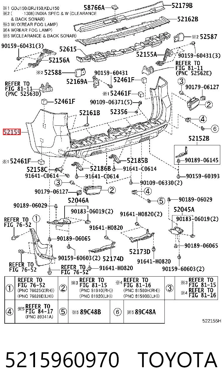 5215960970 Toyota