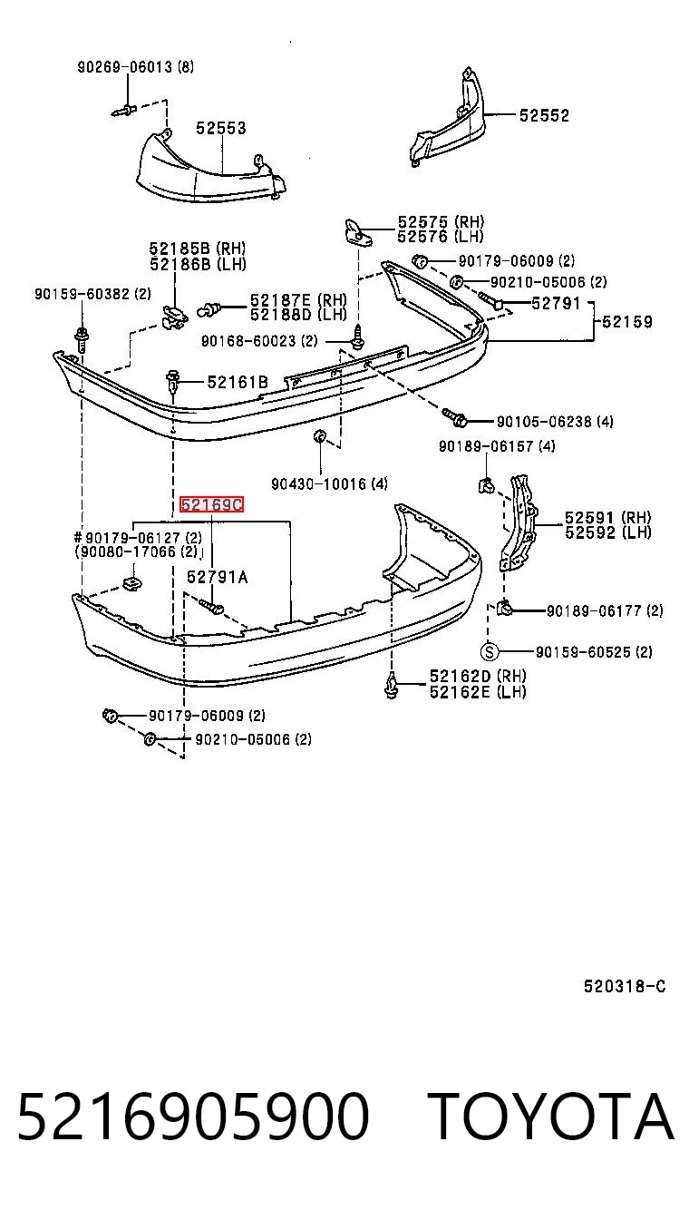 5216905900 Toyota