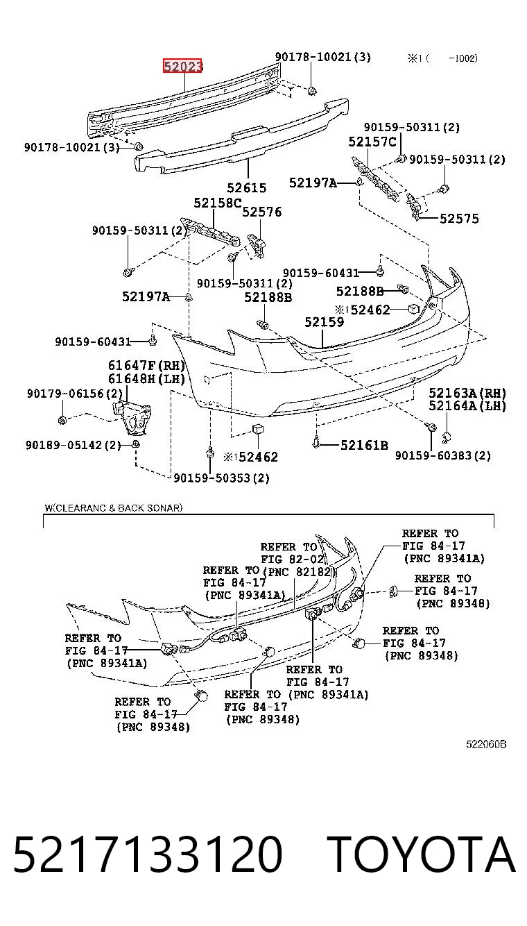 5217133120 Toyota