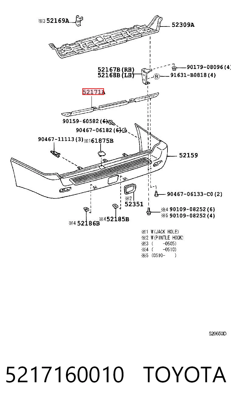 5217160010 Toyota