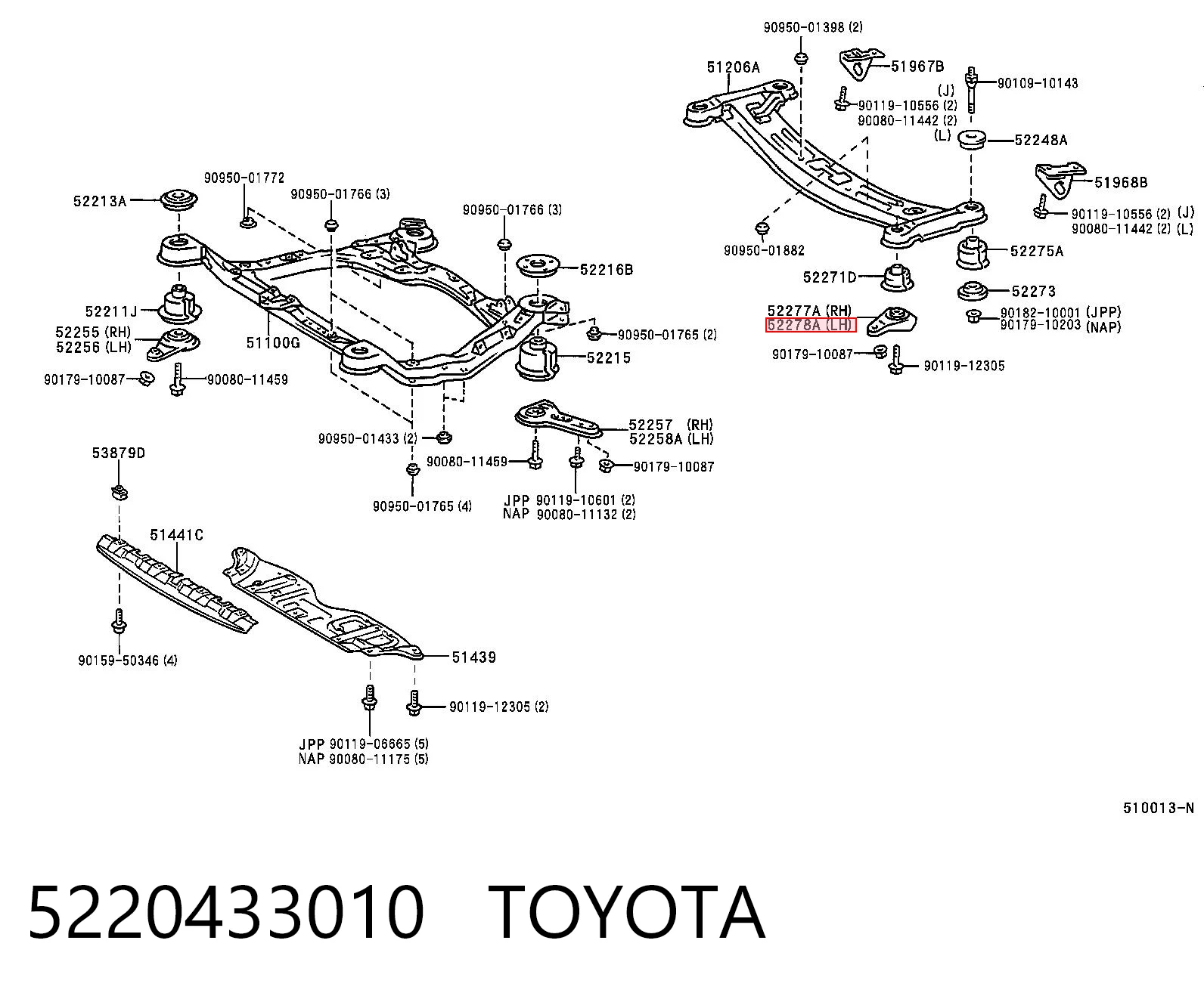 5220433010 Toyota