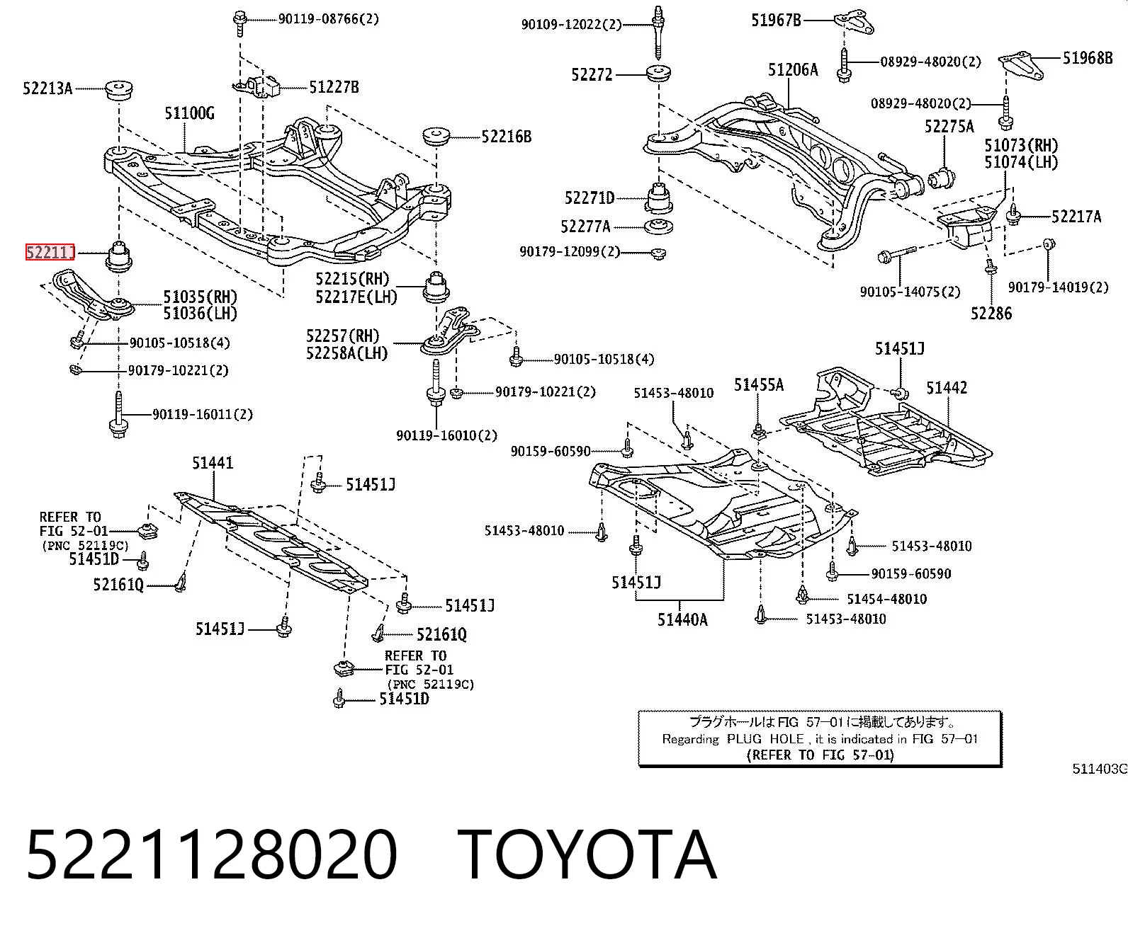 5221128020 Toyota