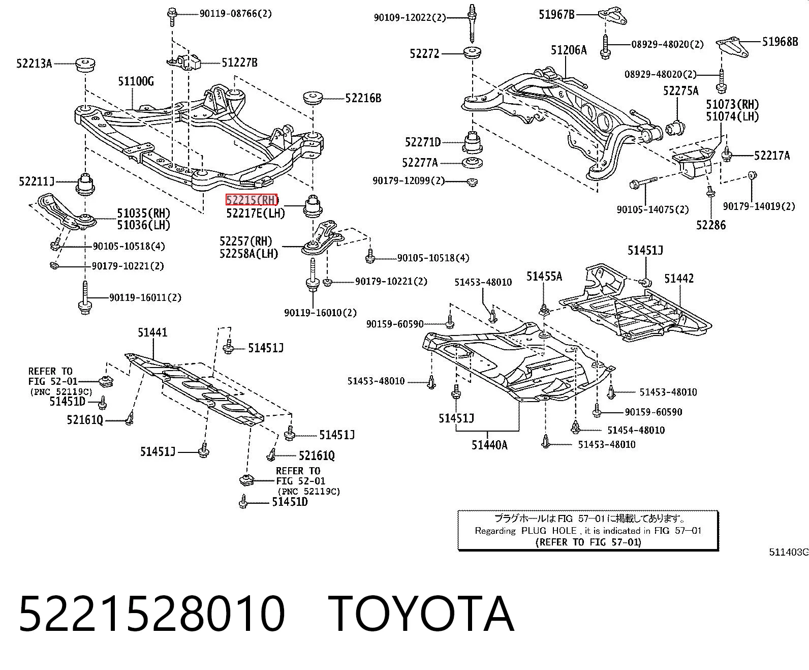 5221528010 Toyota