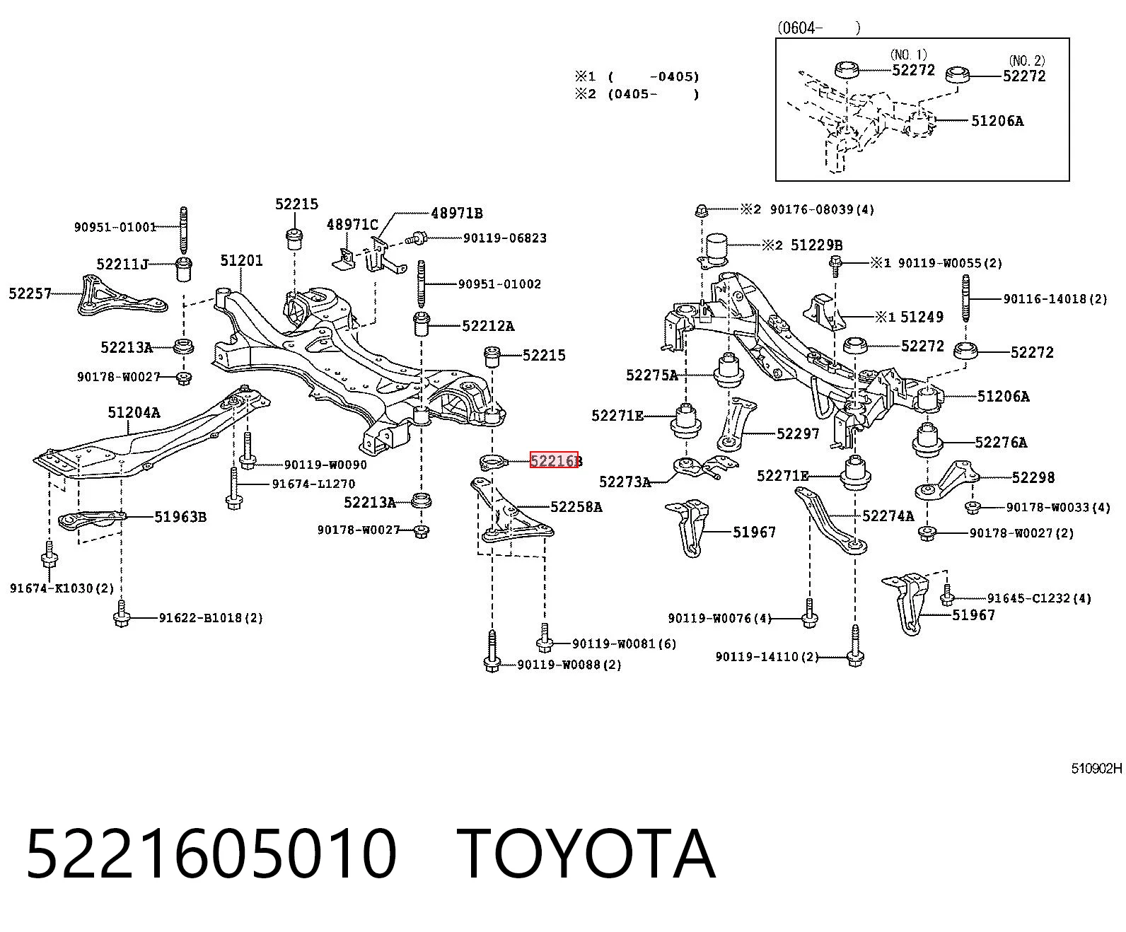 5221605010 Toyota