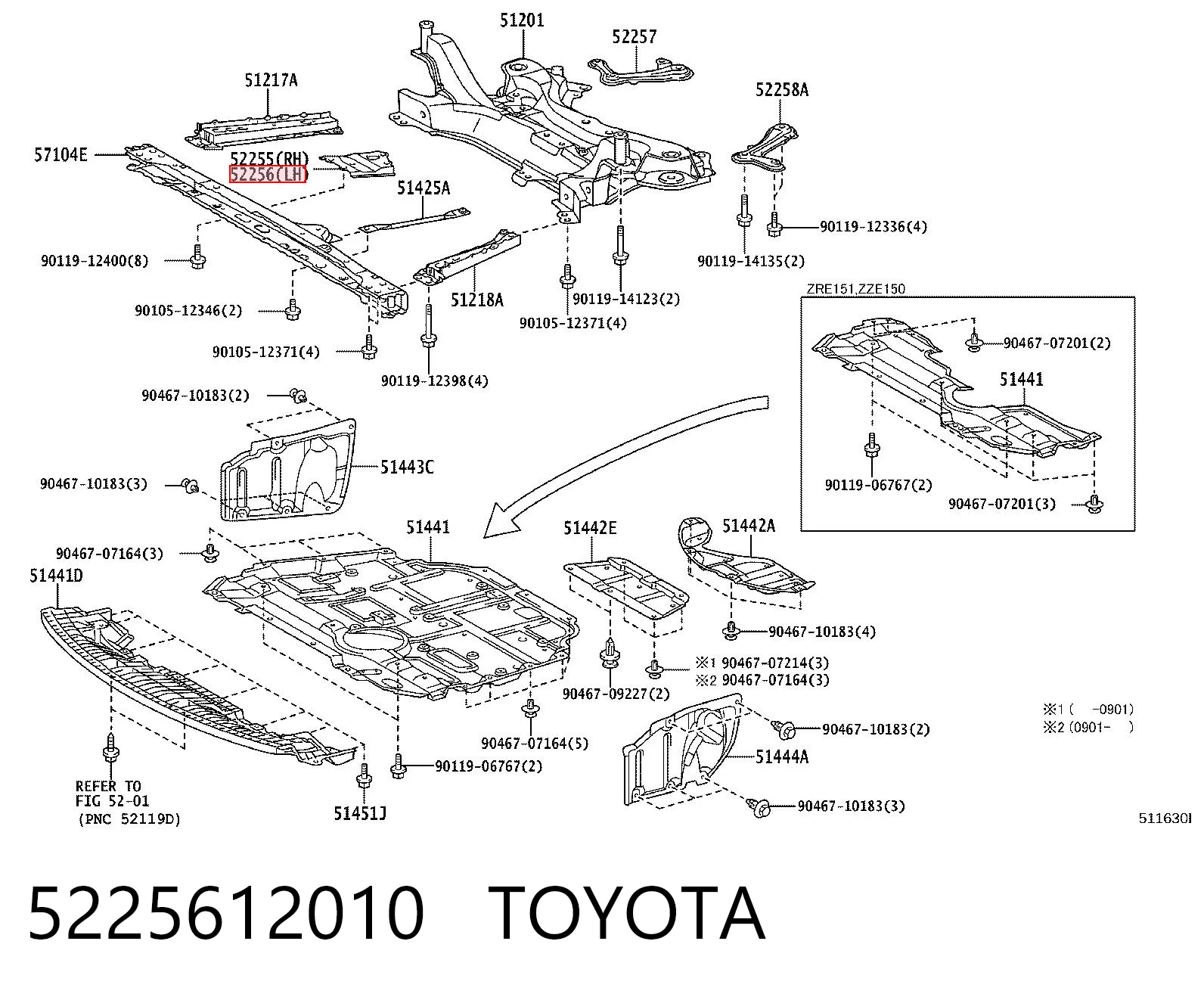 5225612010 Toyota