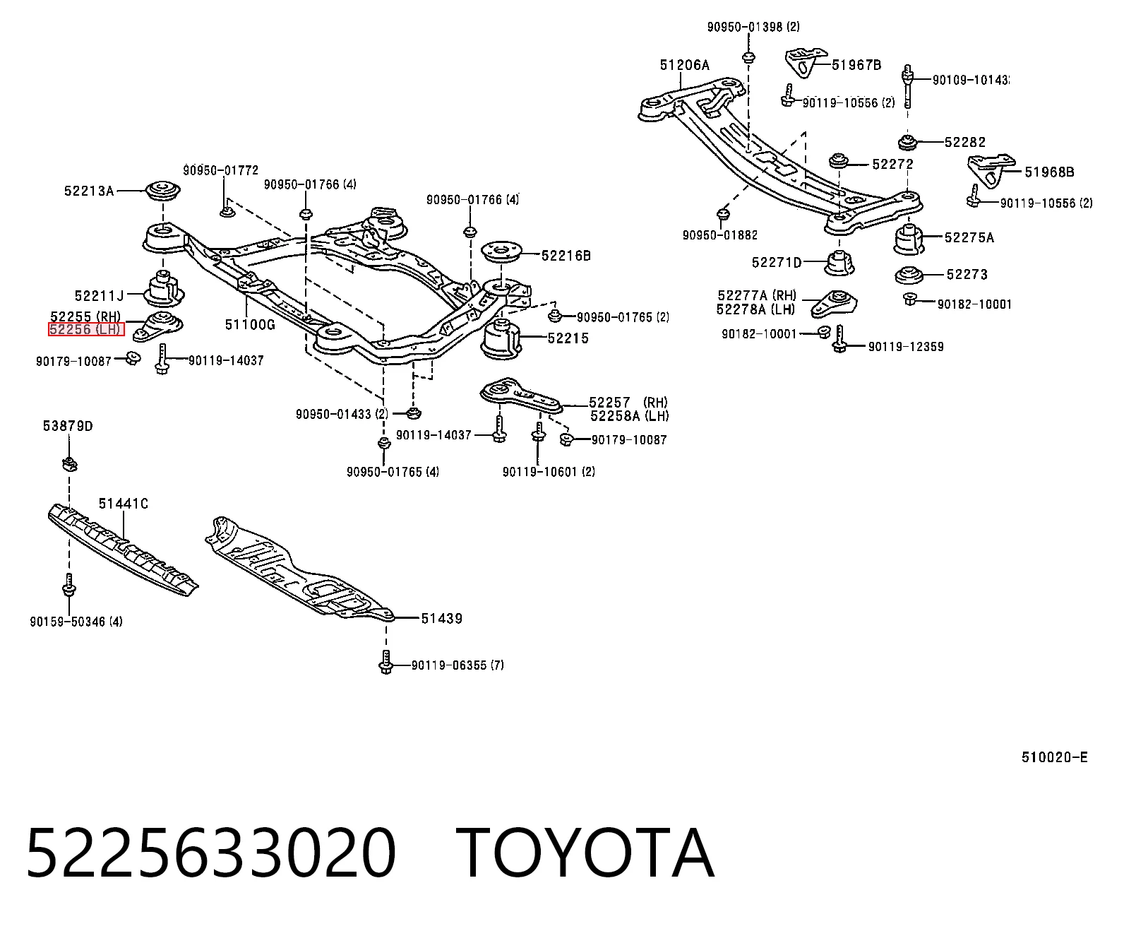 5225633020 Toyota