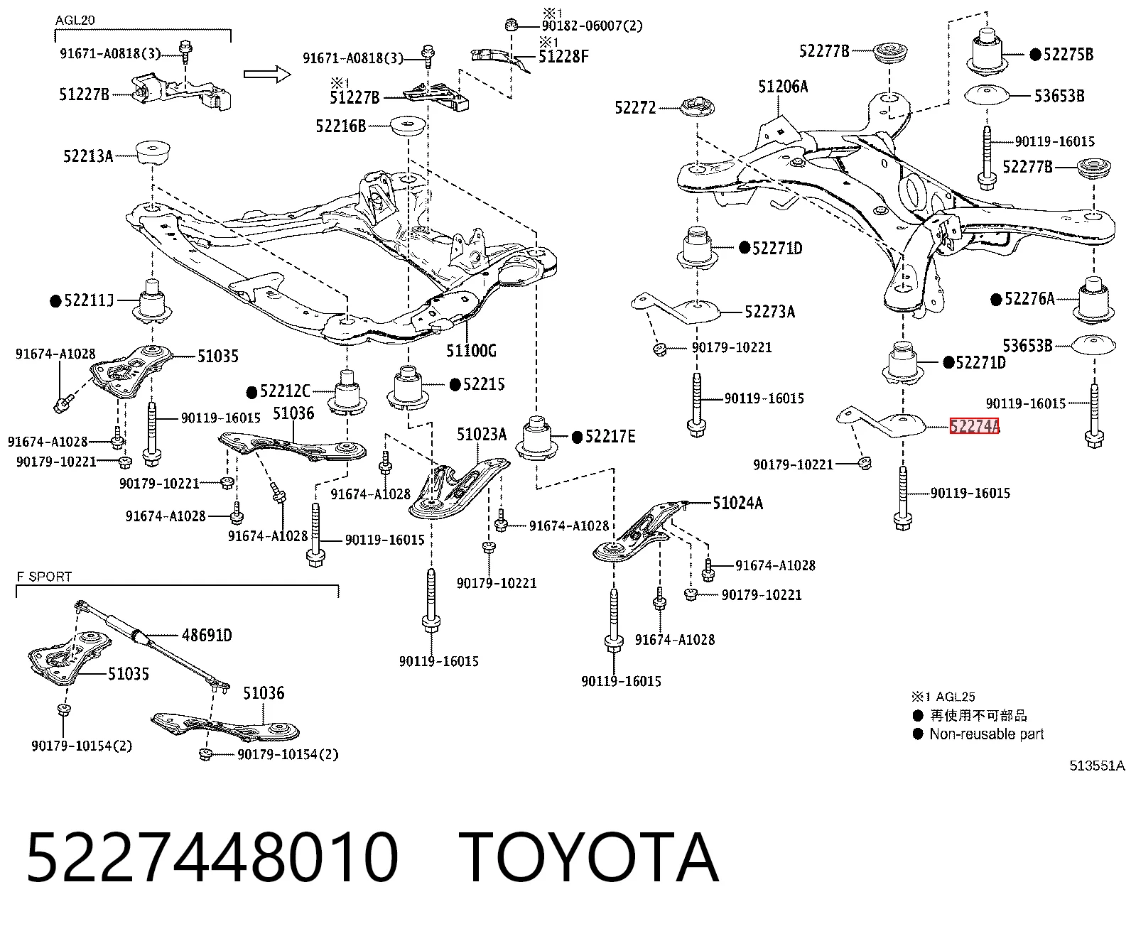 5227448010 Toyota