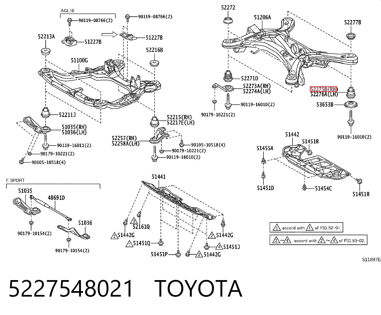 5227548021 Toyota