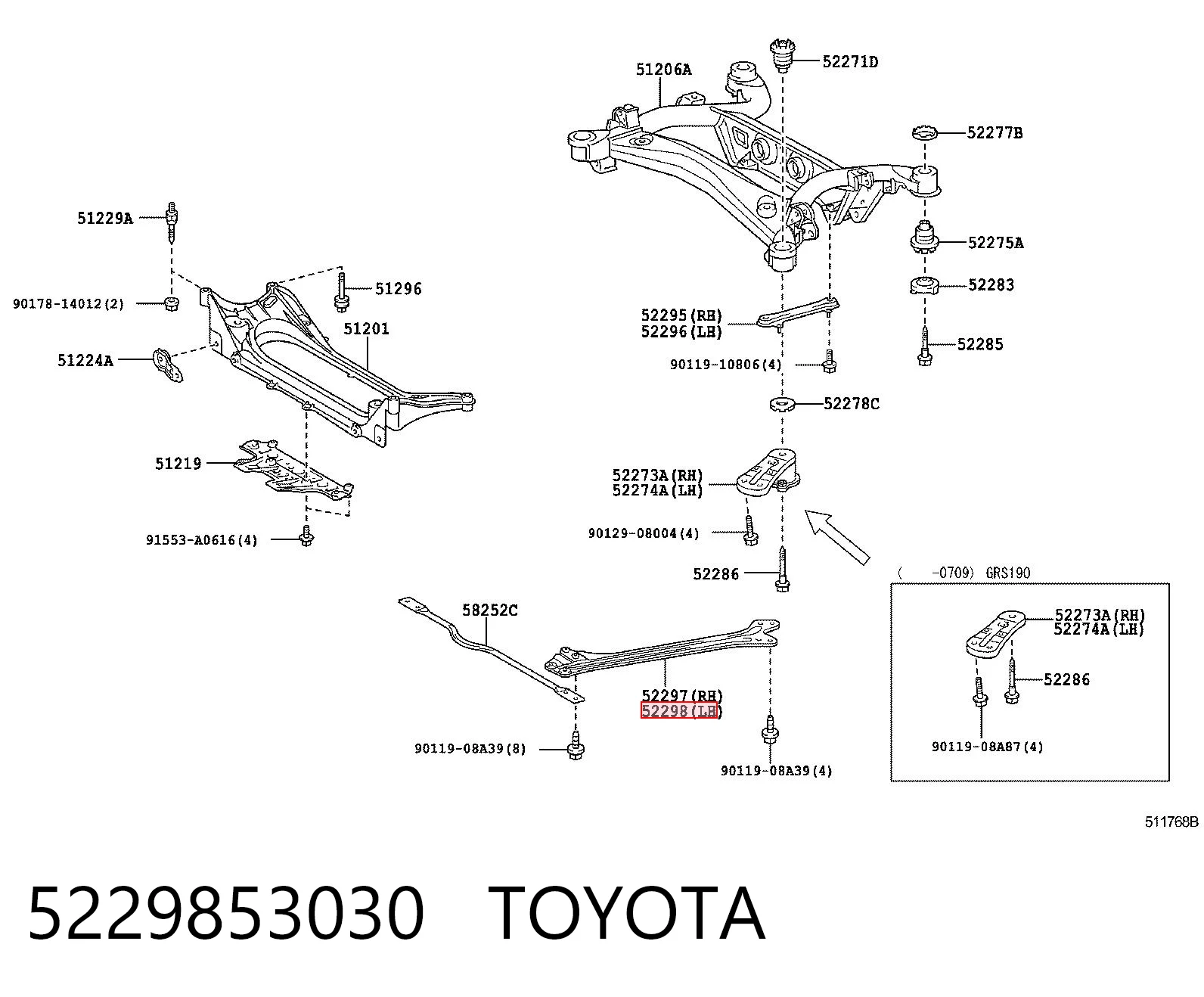 5229853030 Toyota