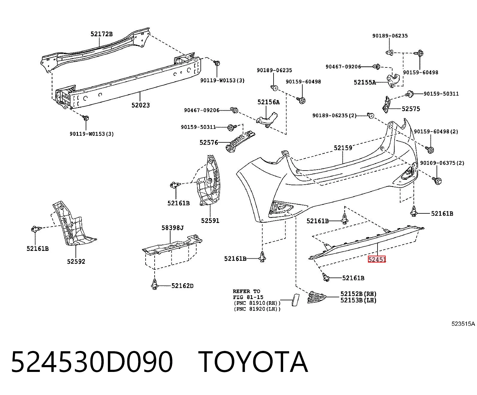 524530D090 Toyota