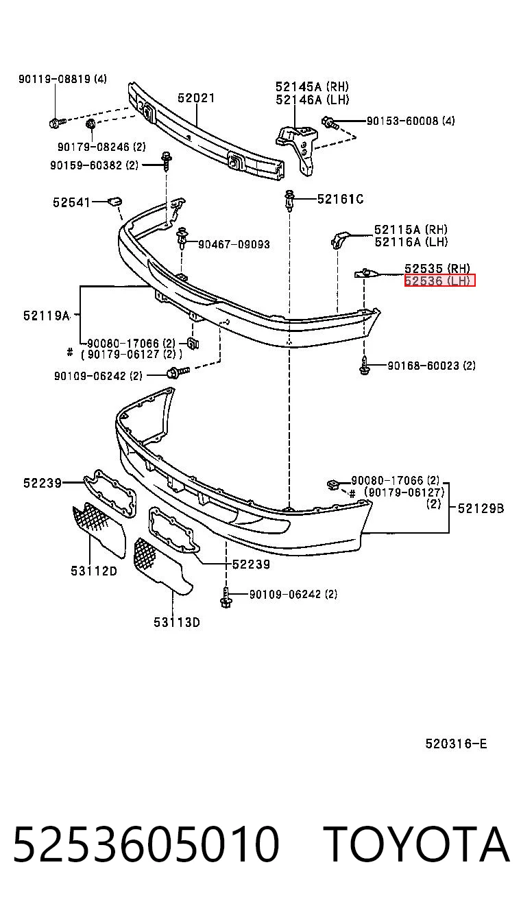 5253605010 Toyota