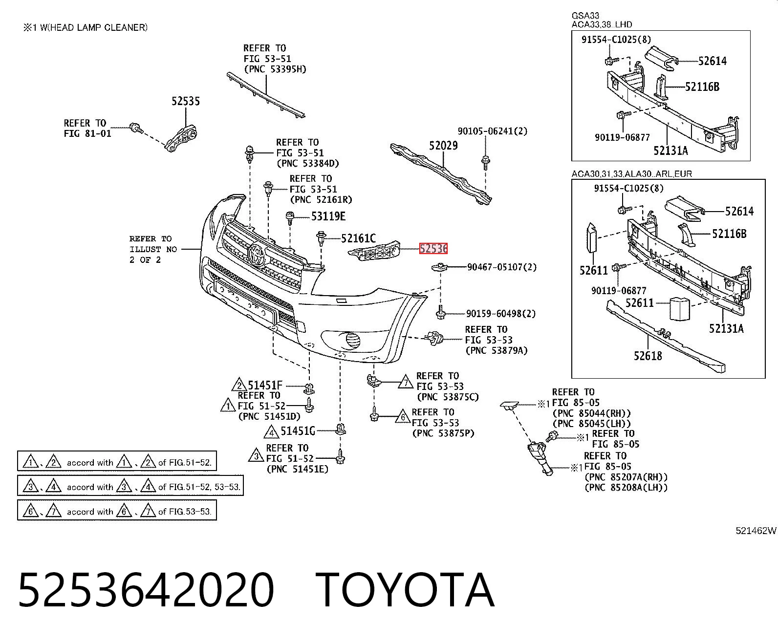 5253642020 Toyota