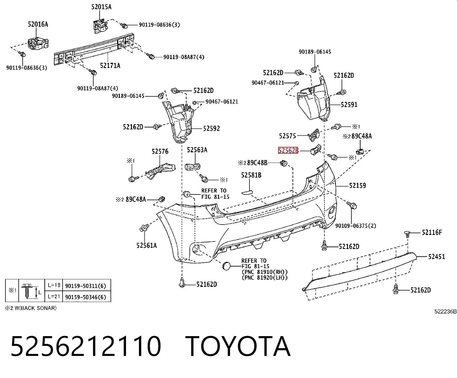 5256212110 Toyota