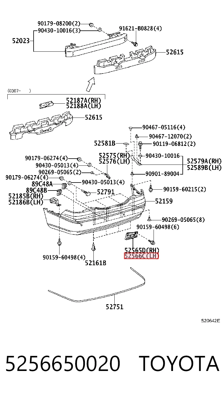 5256650020 Toyota
