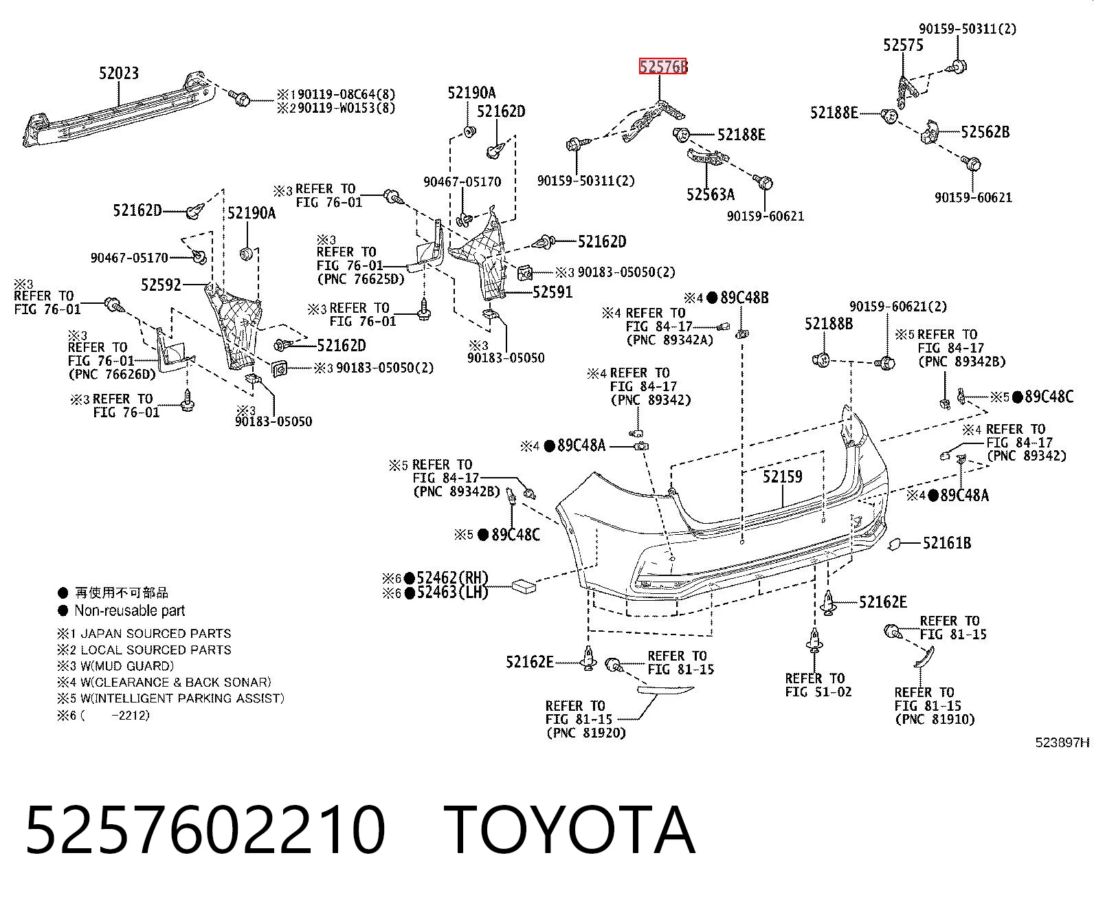 5257602210 Toyota