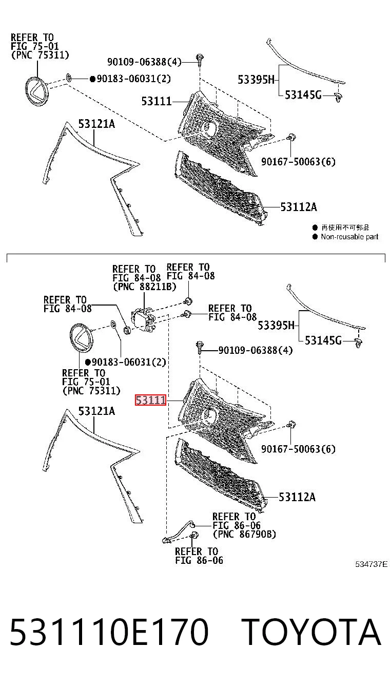 531110E170 Toyota