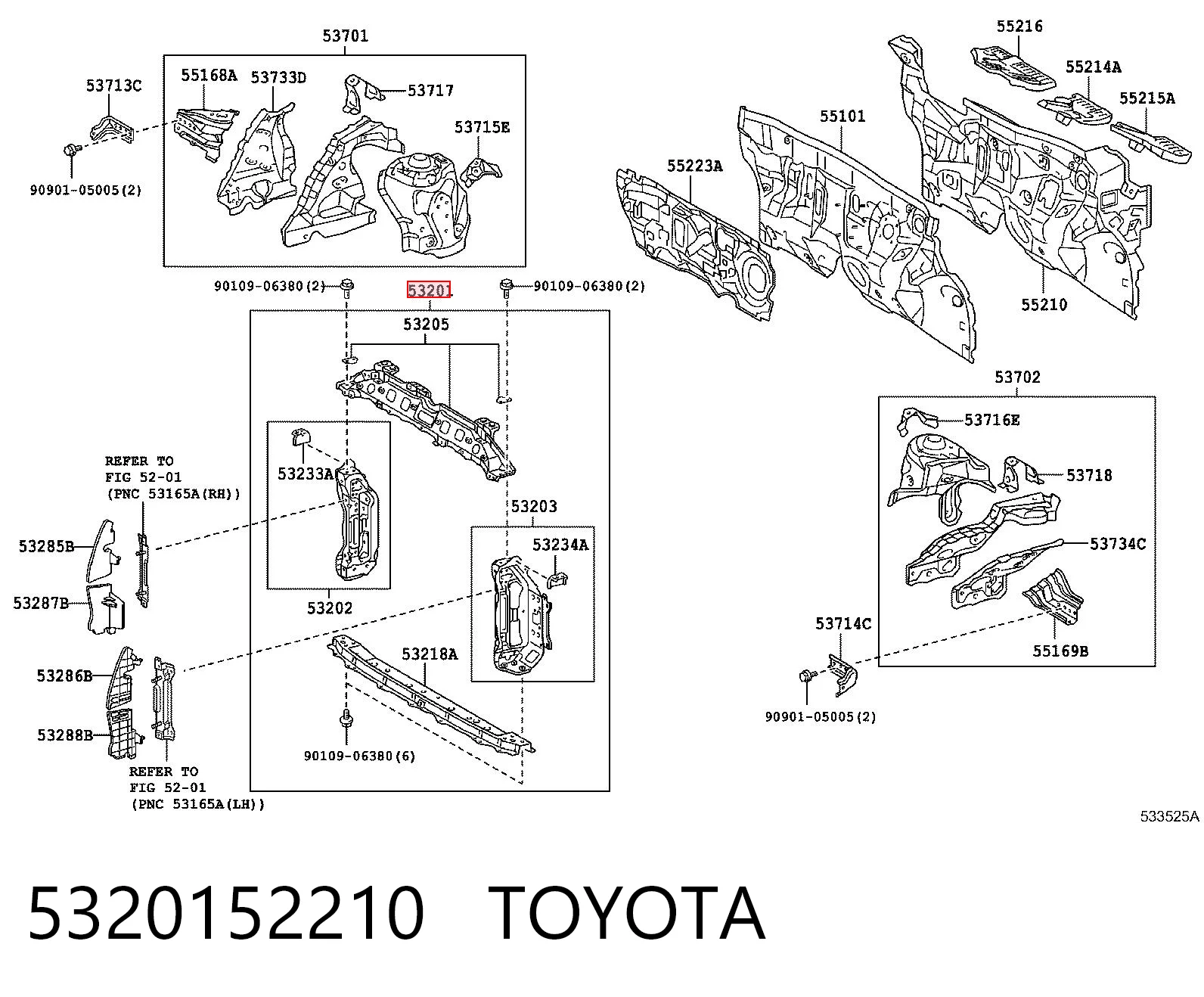 5320152210 Toyota