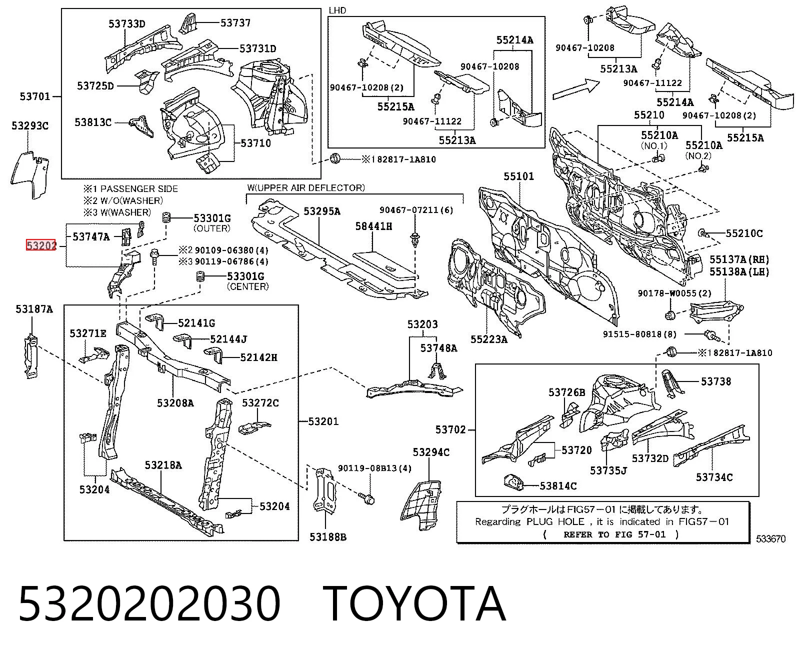 5320202030 Toyota