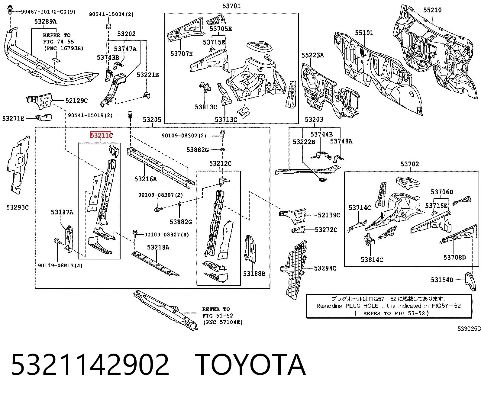 5321142902 Toyota