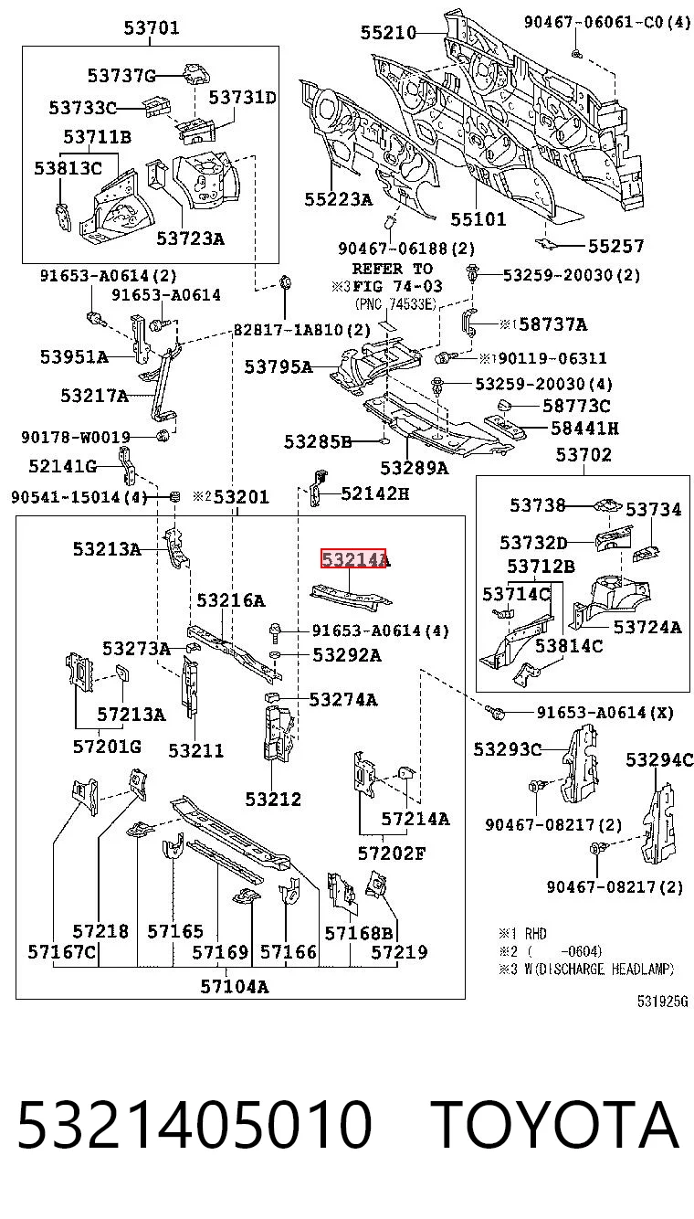5321405010 Toyota
