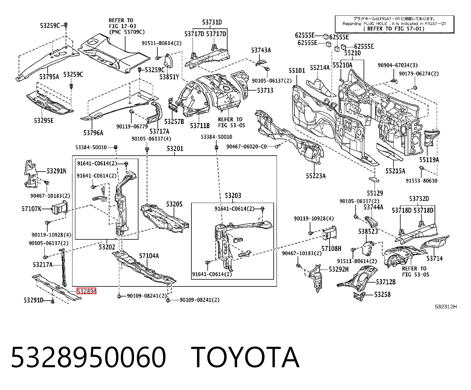 5328950060 Toyota