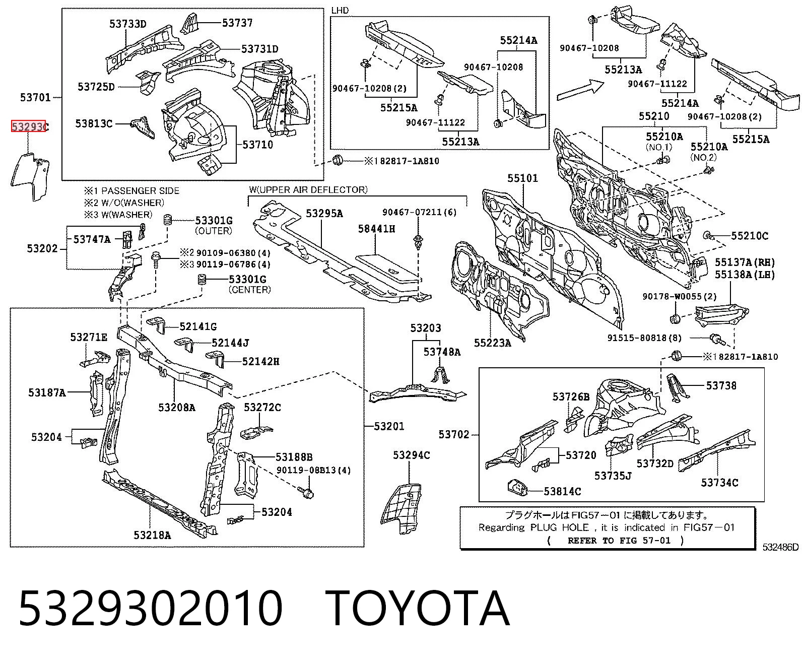 5329302010 Toyota