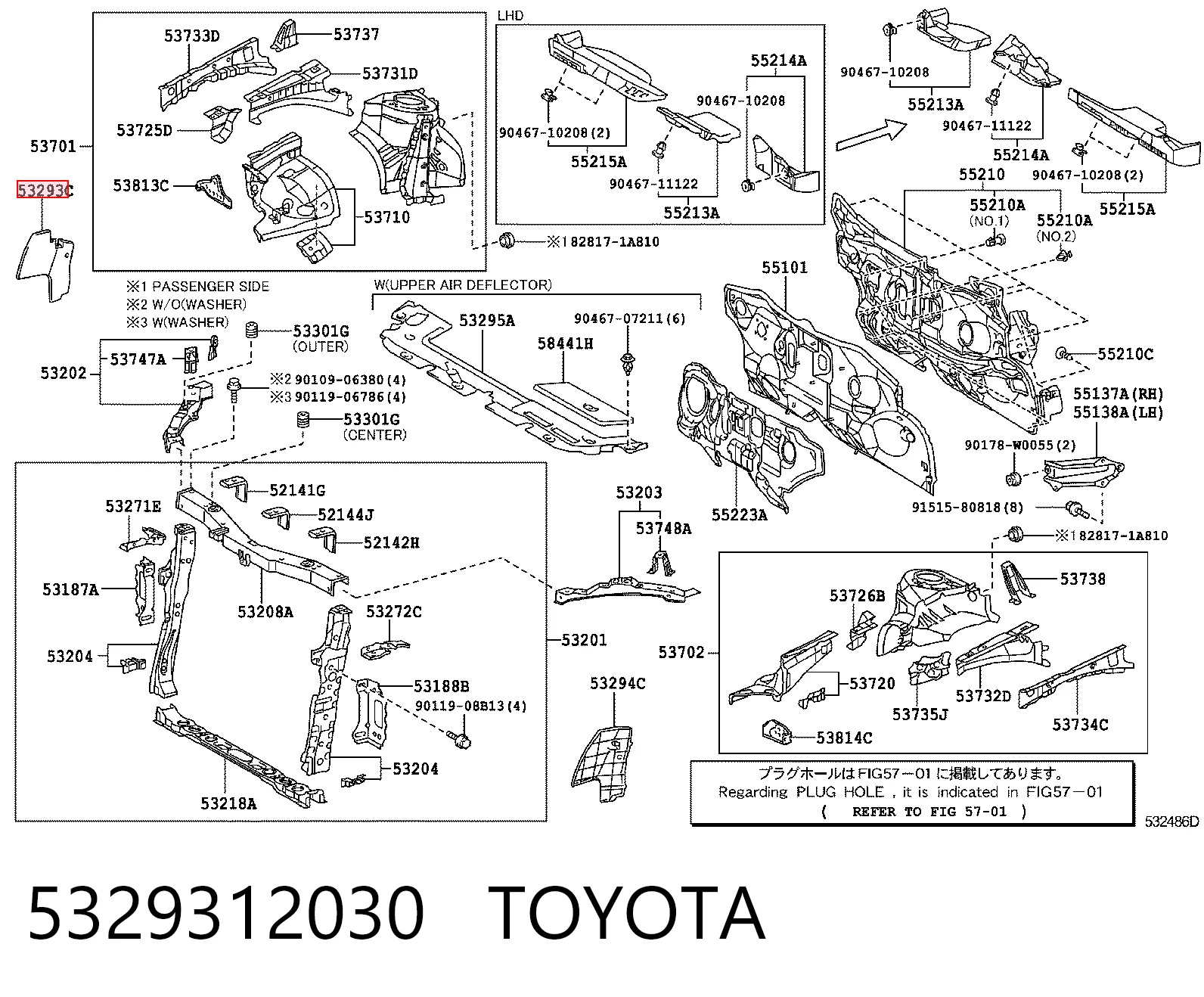 5329312030 Toyota
