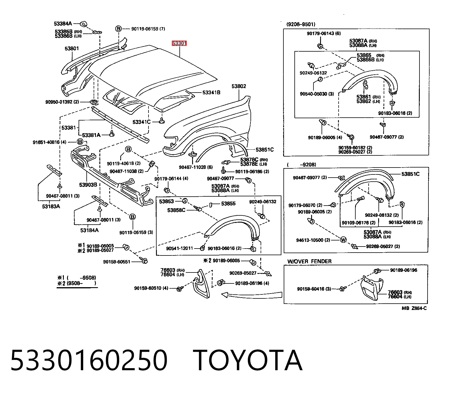 Capó para Toyota Land Cruiser J8
