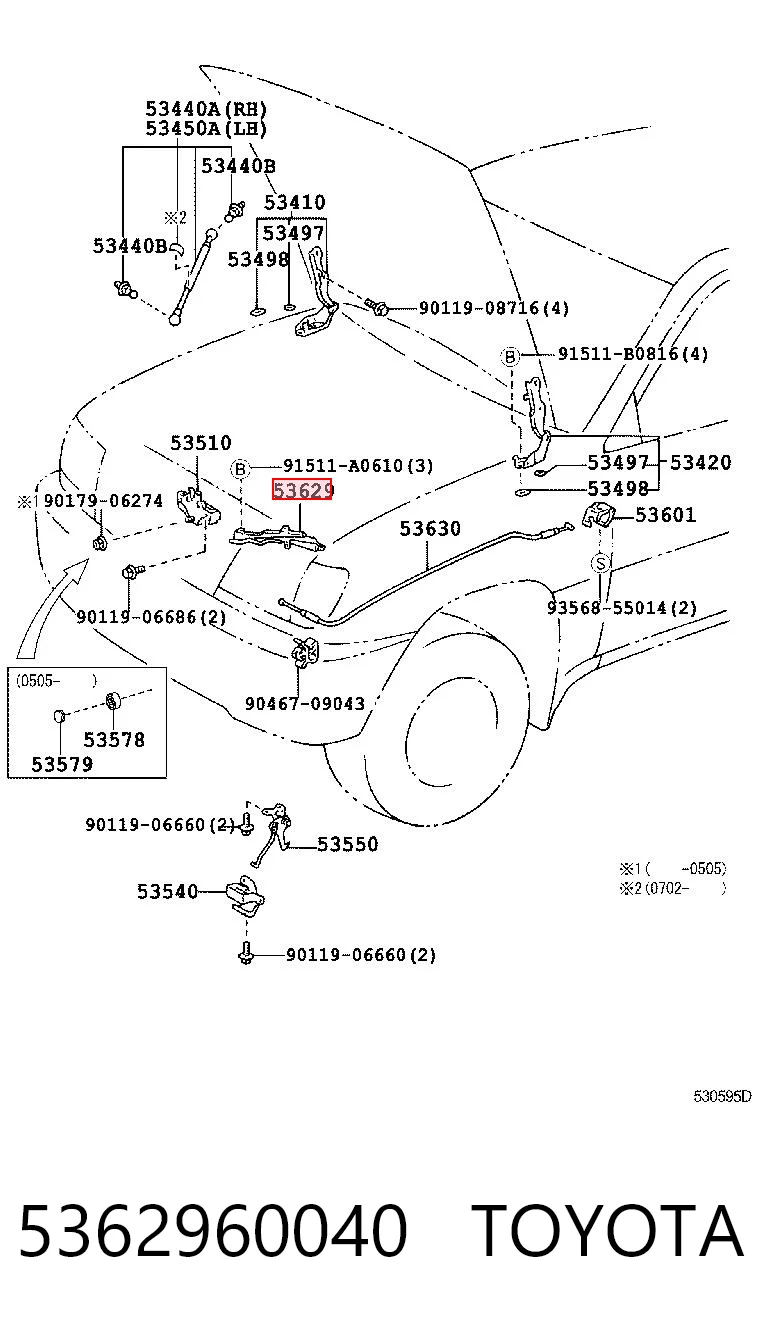5362960040 Toyota