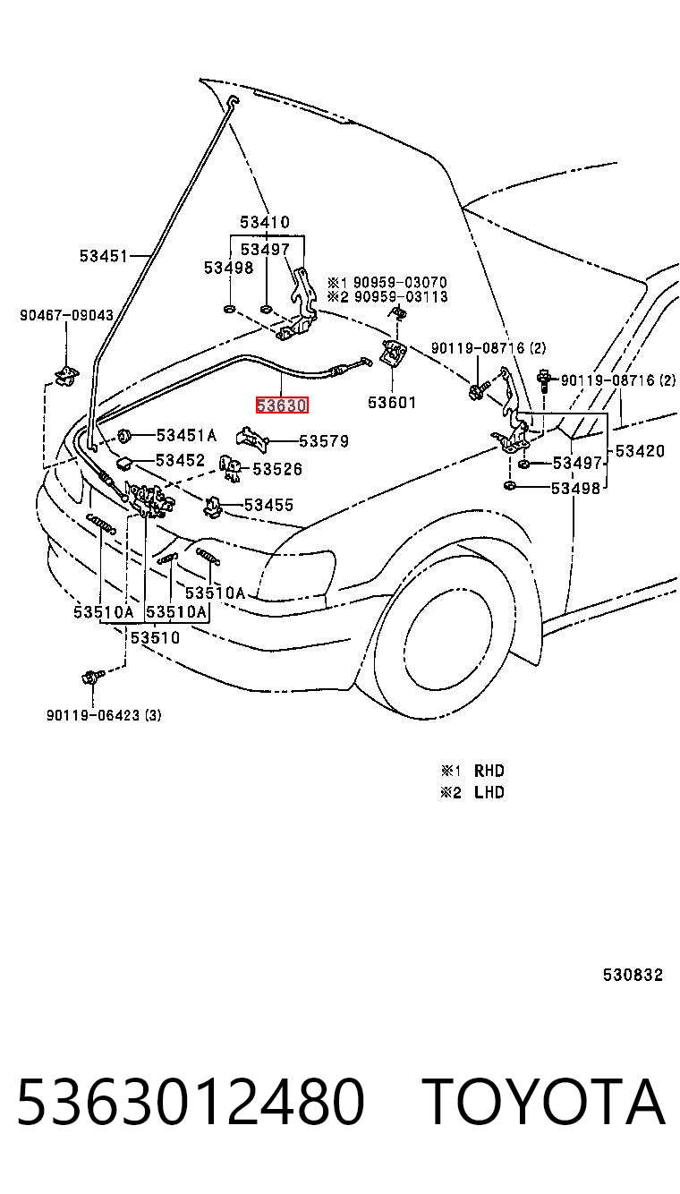5363012480 Toyota