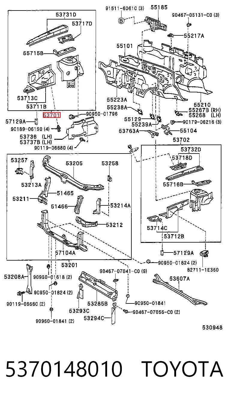 5370148010 Toyota