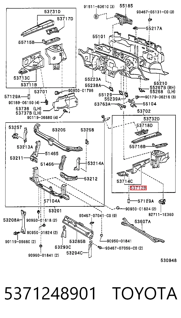 5371248901 Toyota