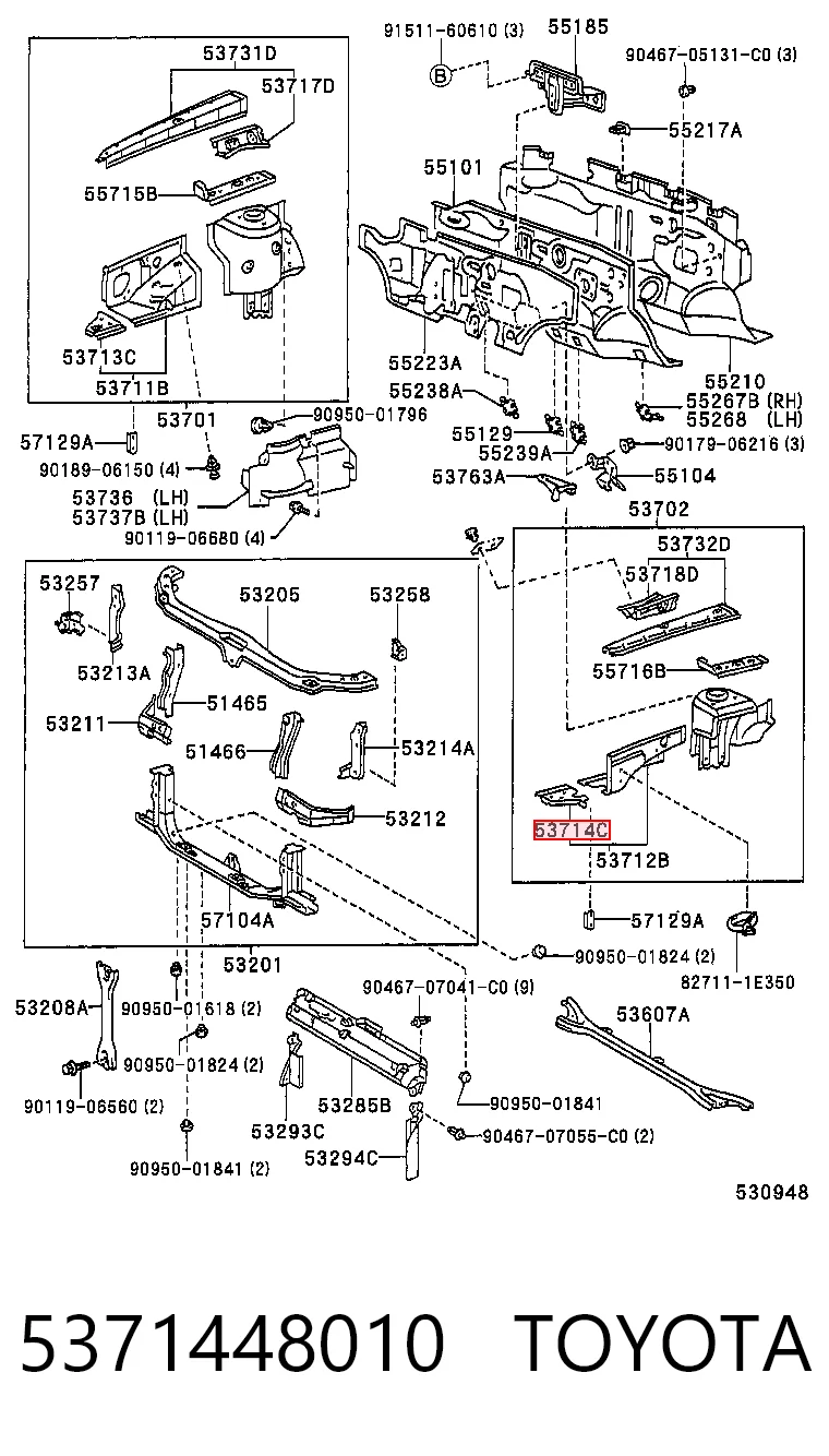 5371448010 Toyota