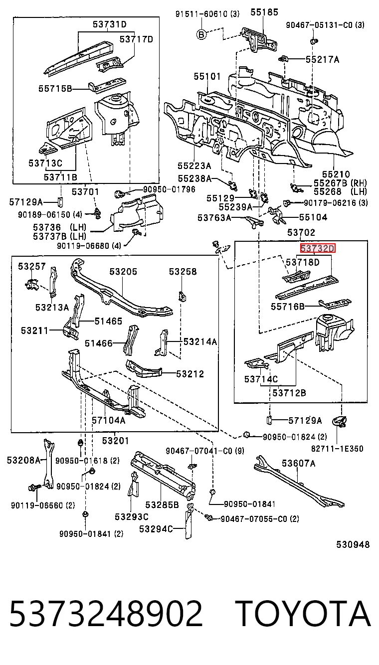 5373248902 Toyota