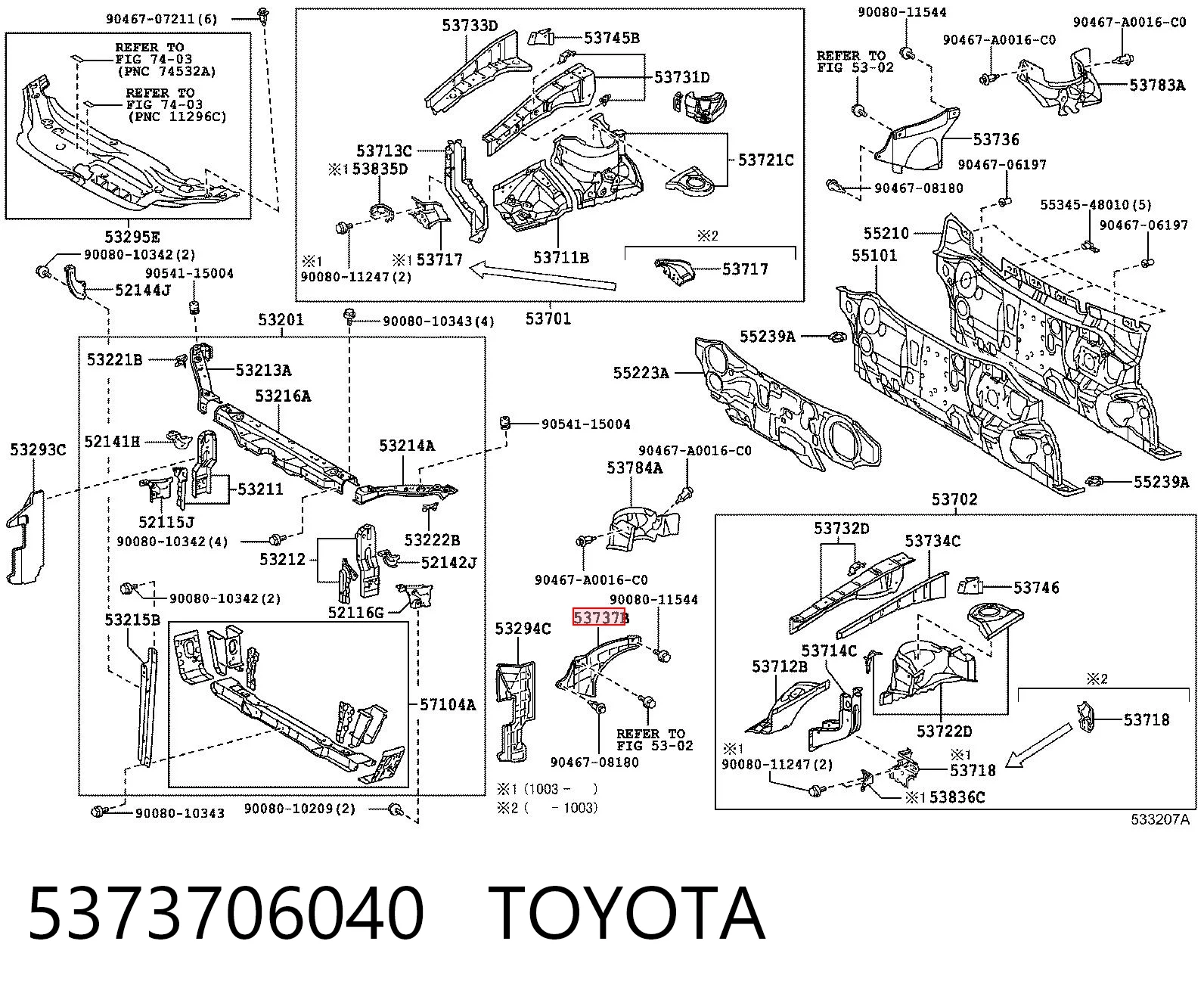 5373706040 Toyota