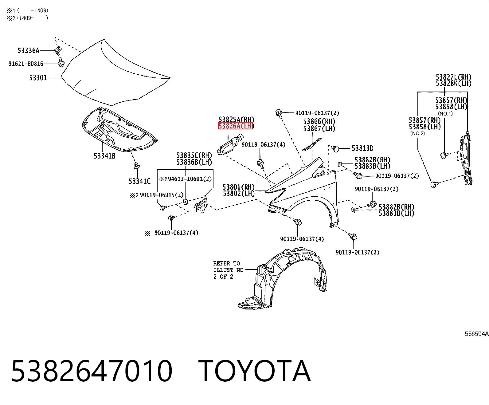 5382647010 Toyota
