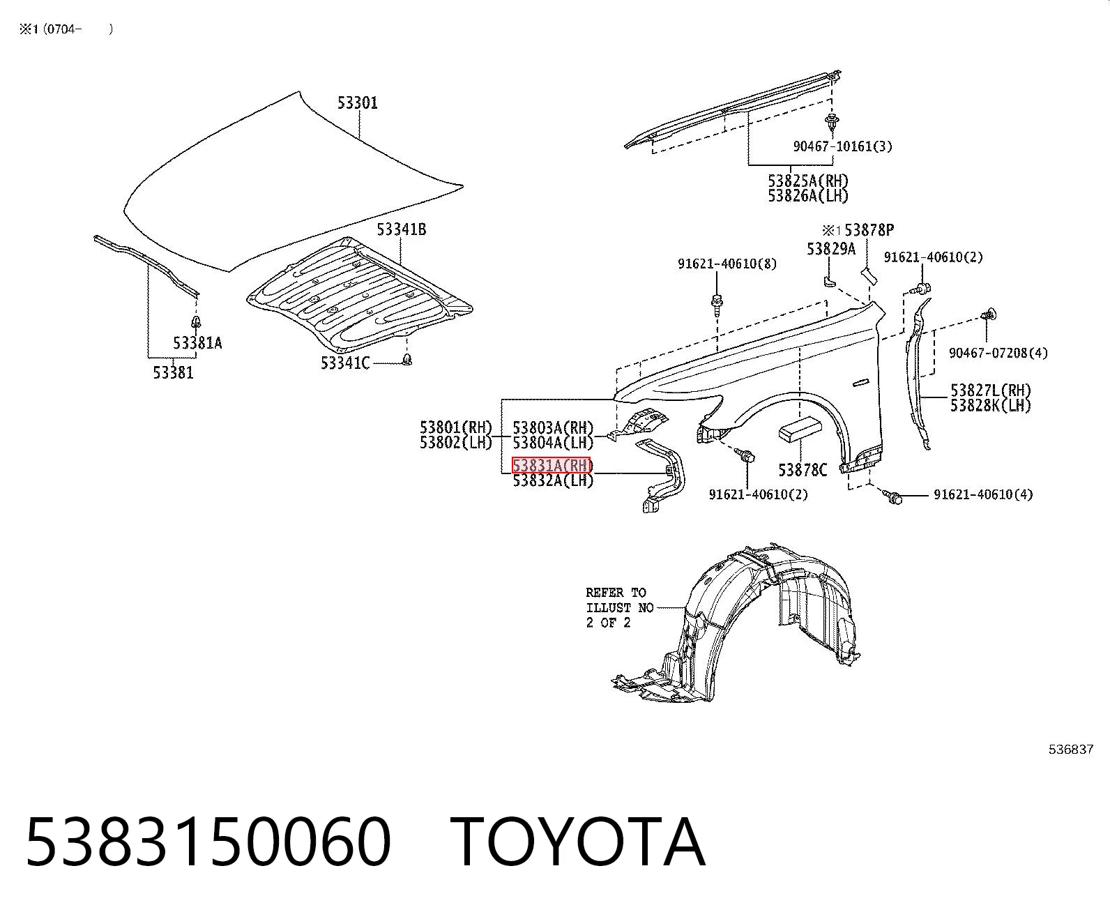 5383150060 Toyota