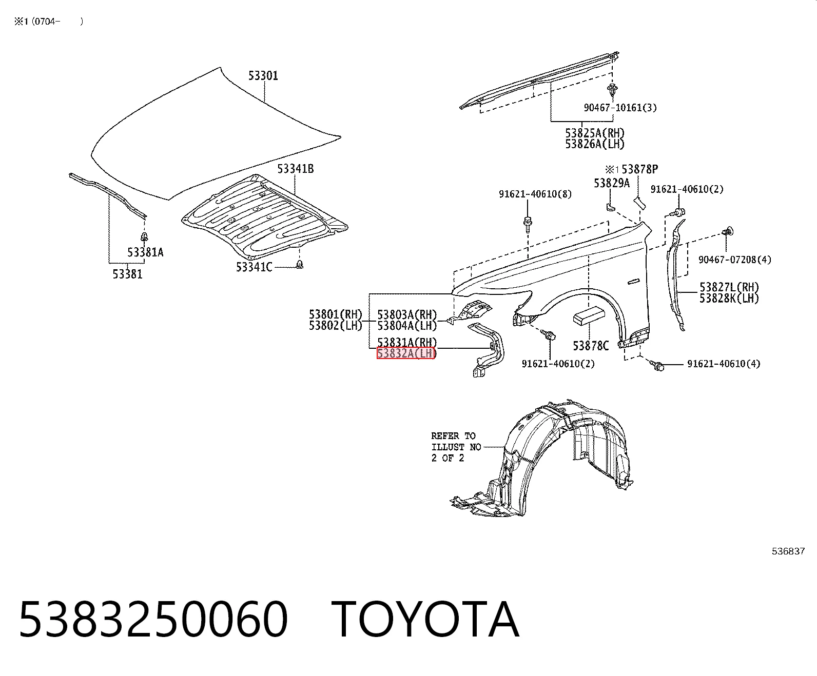 5383250060 Toyota