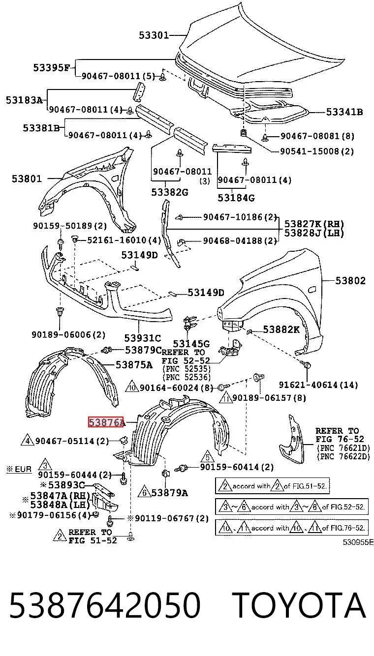 5387642050 Toyota