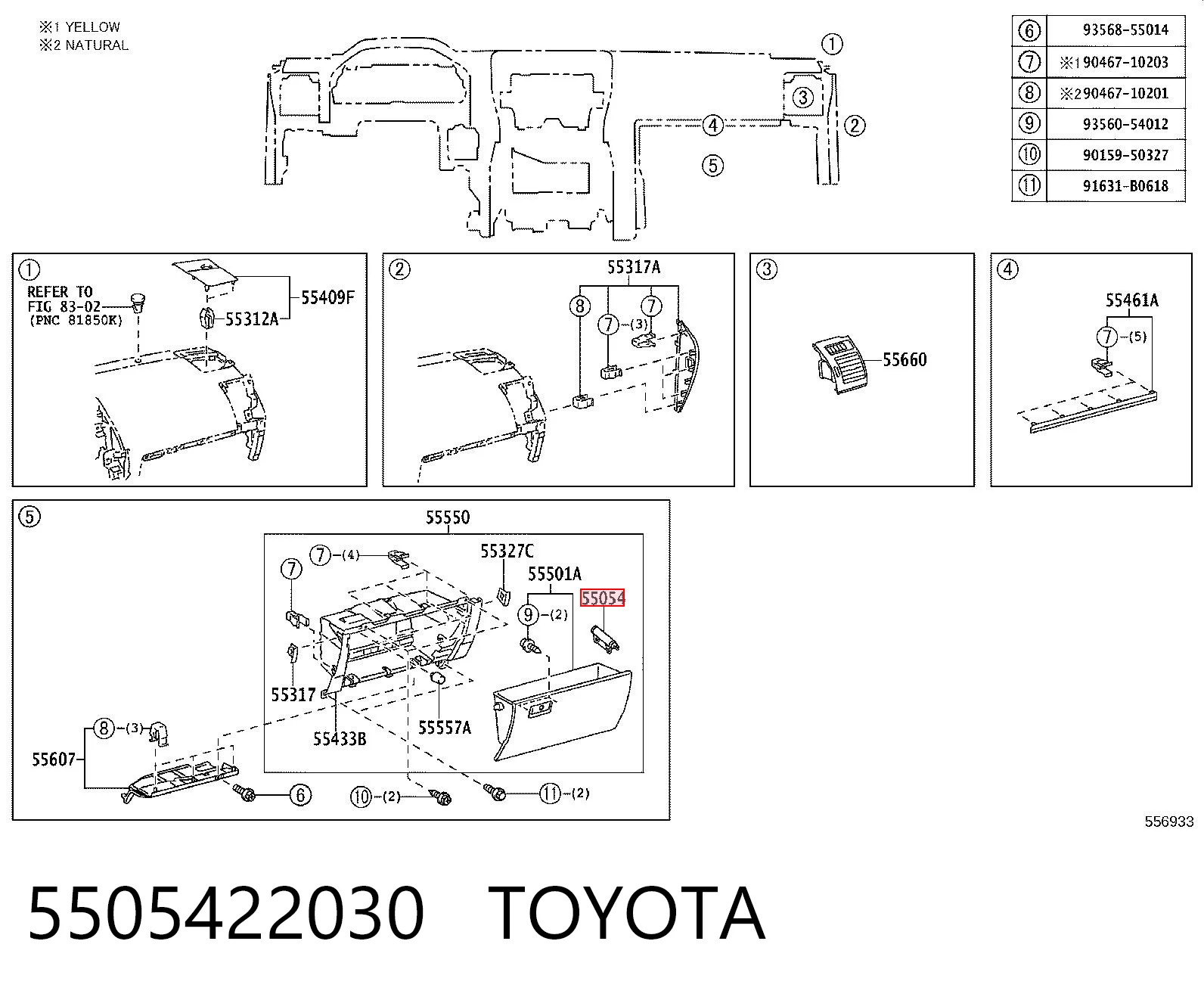 5505422030 Toyota
