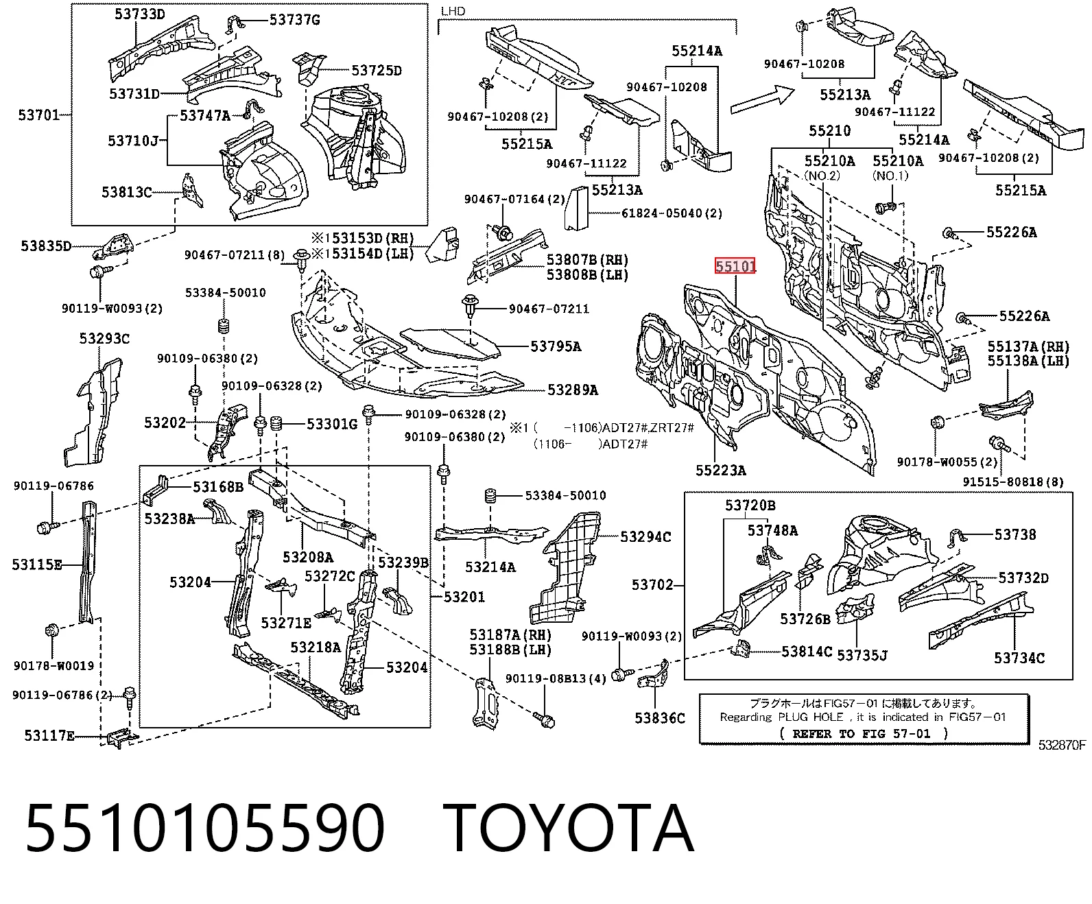 5510105590 Toyota