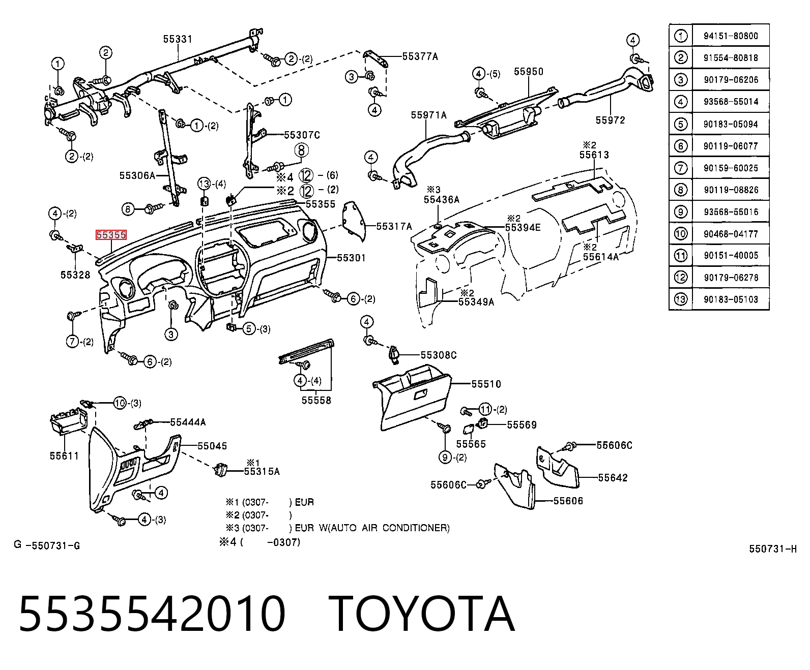 5535542010 Toyota