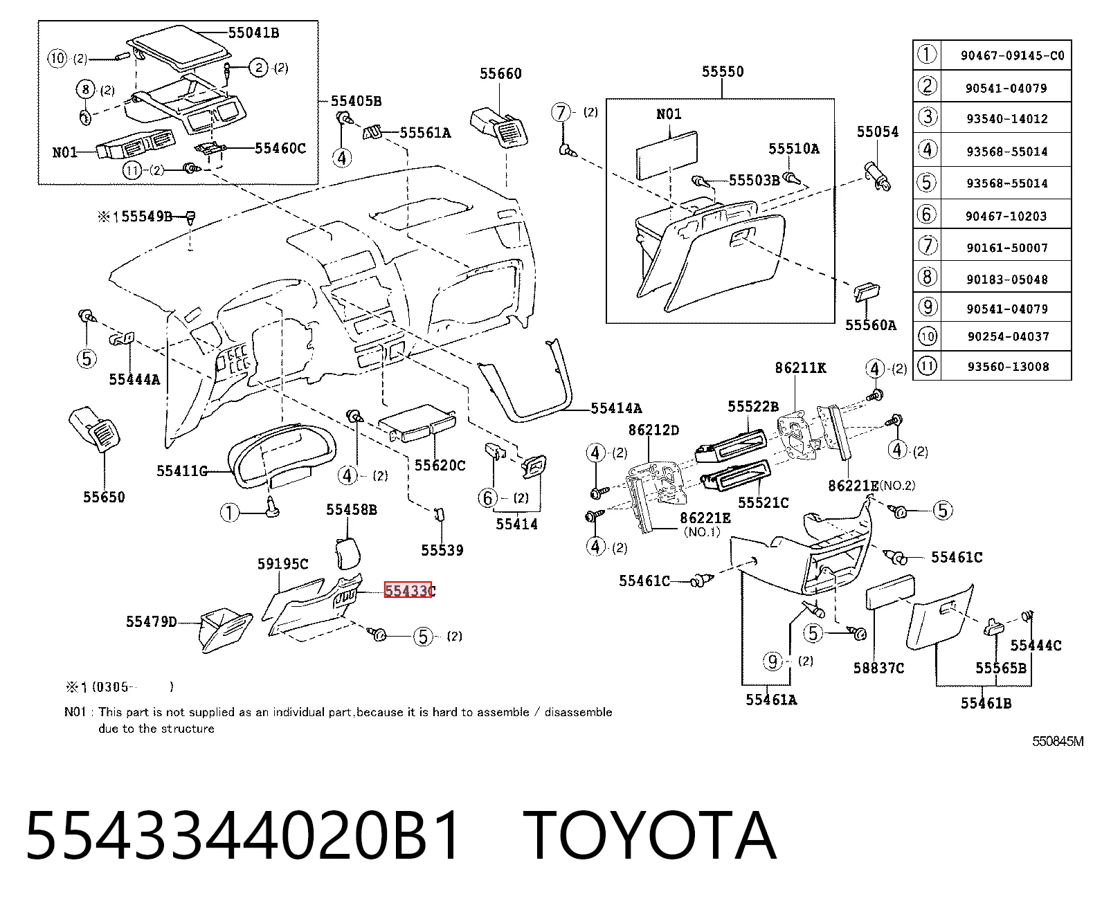5543344020B1 Toyota