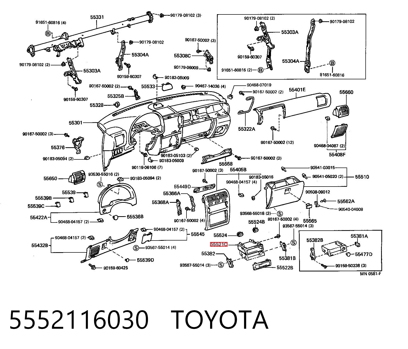 5552116030 Toyota